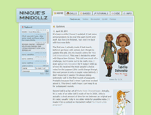 Tablet Screenshot of minidollz.ninique.net