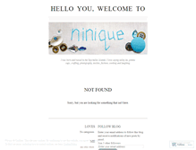 Tablet Screenshot of ninique.com